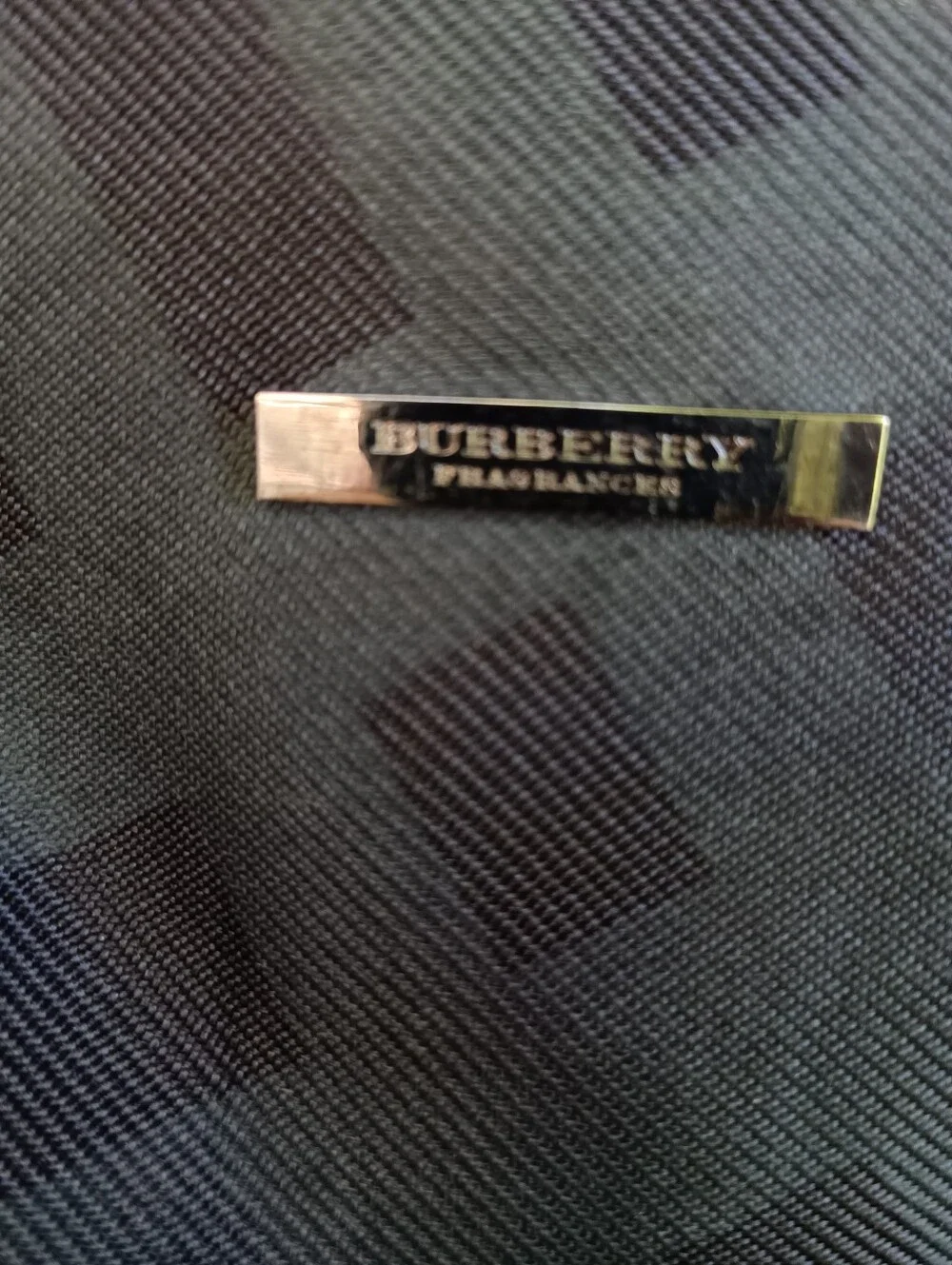 Burberry black checkerboard